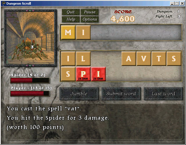 Dungeon Scroll Screenshot